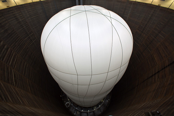 Aufsicht auf das Big Air Package