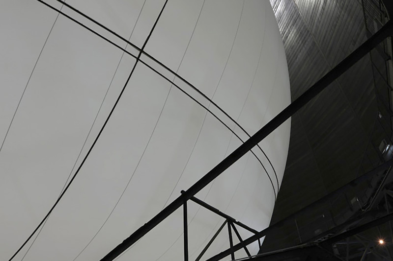 Außenhülle des Big Air Package