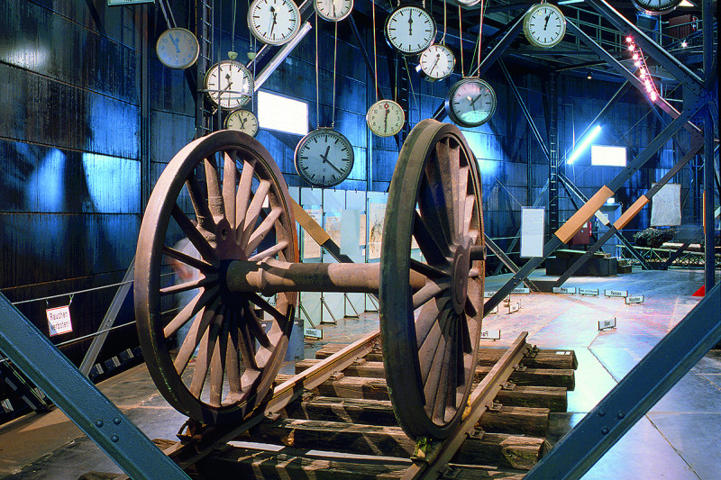 Ausstellungsexponat in der ersten Ausstellungsebene