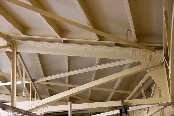 Gasometerdecke im neuen Farbton